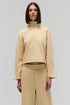 BLUSA BICOLOR BEGE